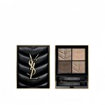 YS100 Yves Saint Laurent All-in-One Eyeshadow Palette #100 Peachy Nude | 5 Luxe Shades | Mini Clutch | Warm Neutrals for Everyday
