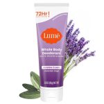Lume Whole Body Deodorant - Invisible Cream Tube - 72 Hour Odor Control (Lavender Sage)- 3.0 ounce