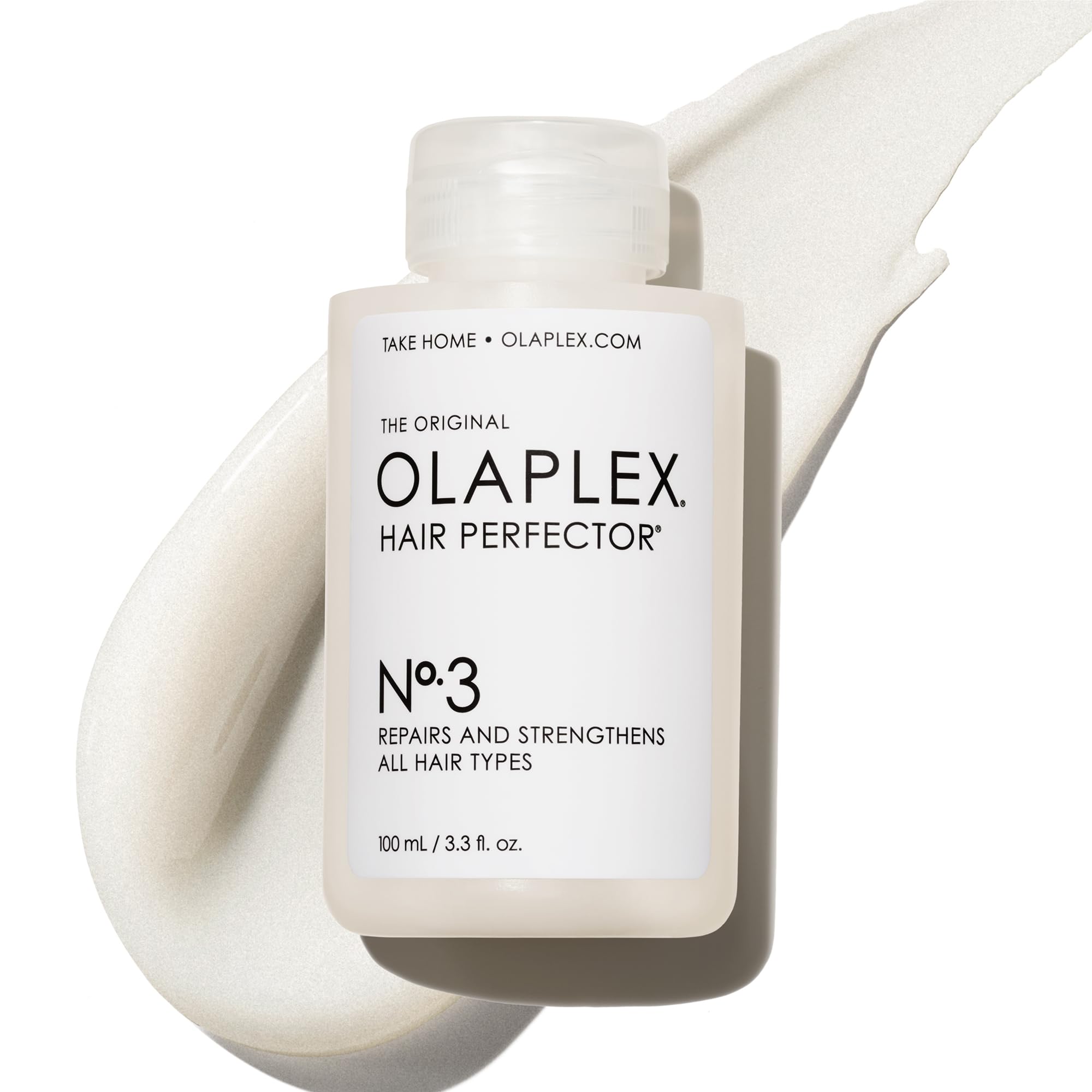 Version 1.0.0 Olaplex No. 3 Hair Perfector Repair Hair Treatment, Concentrated for Dry Damaged Hair, Repairs & Strengthens All Hair Types, 3.3 fl oz - Image 1