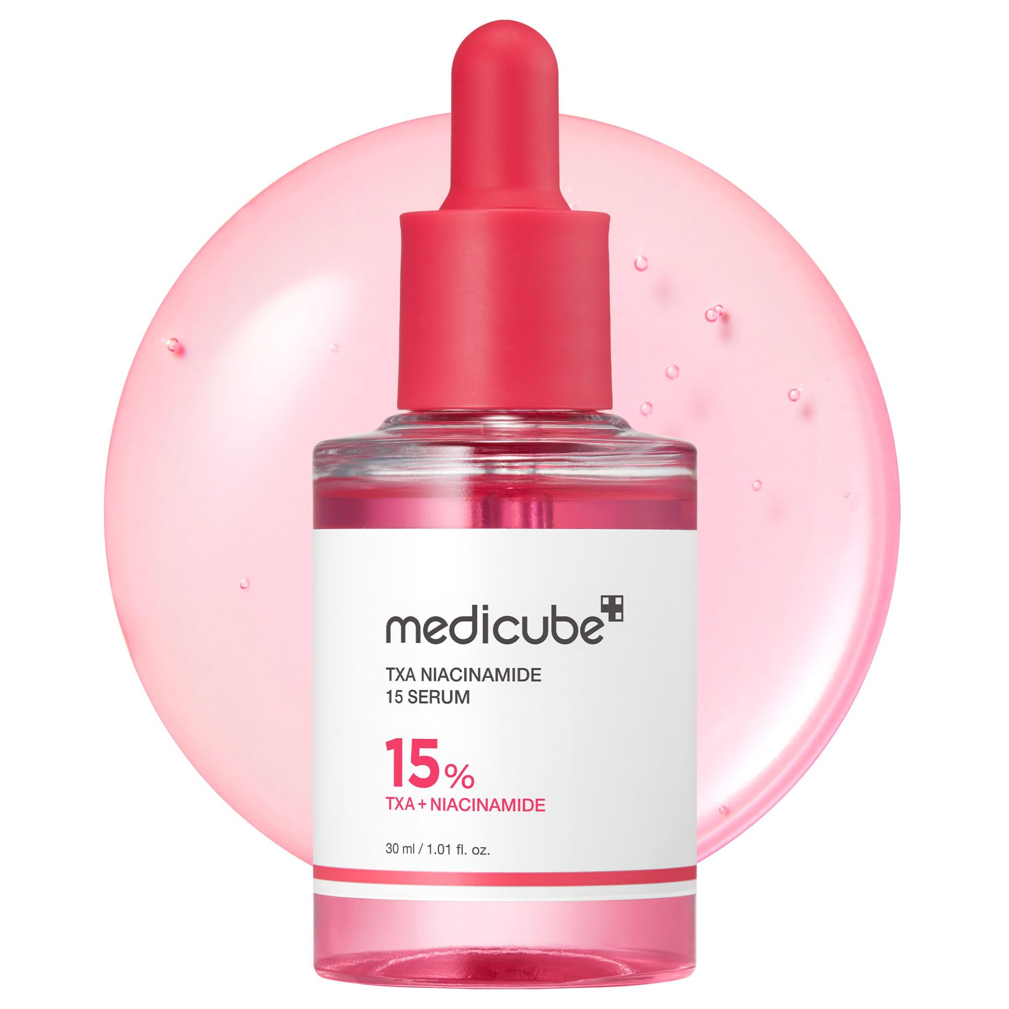 Version 1.0.0 medicube TXA+Niacinamide 15% Glow Facial Serum for After Spot Care | All-in-One Daily Korean Skincare | Uneven Skin Tone, Texture, and Hydration Care - Image 1