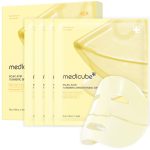 medicube Kojic Acid Turmeric Brightening Gold Jelly Gel Mask | Overnight Face Mask for Glass Glow Skin- Elasticity, Hydrating, Firming&Moisturizing
