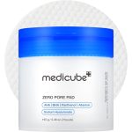 Medicube Zero Pore Pads 2.0, Dual-Textured Facial Toner Pads for Exfoliation and Pore Care with 4.5% AHA Lactic Acid & 0.45% BHA Salicylic Acid