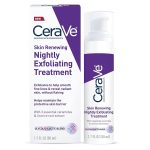 CeraVe Nightly Exfoliating Serum | 5% Glycolic & Lactic Acid Complex | Targets Dullness and Supports Skin Clarity | Fragrance Free