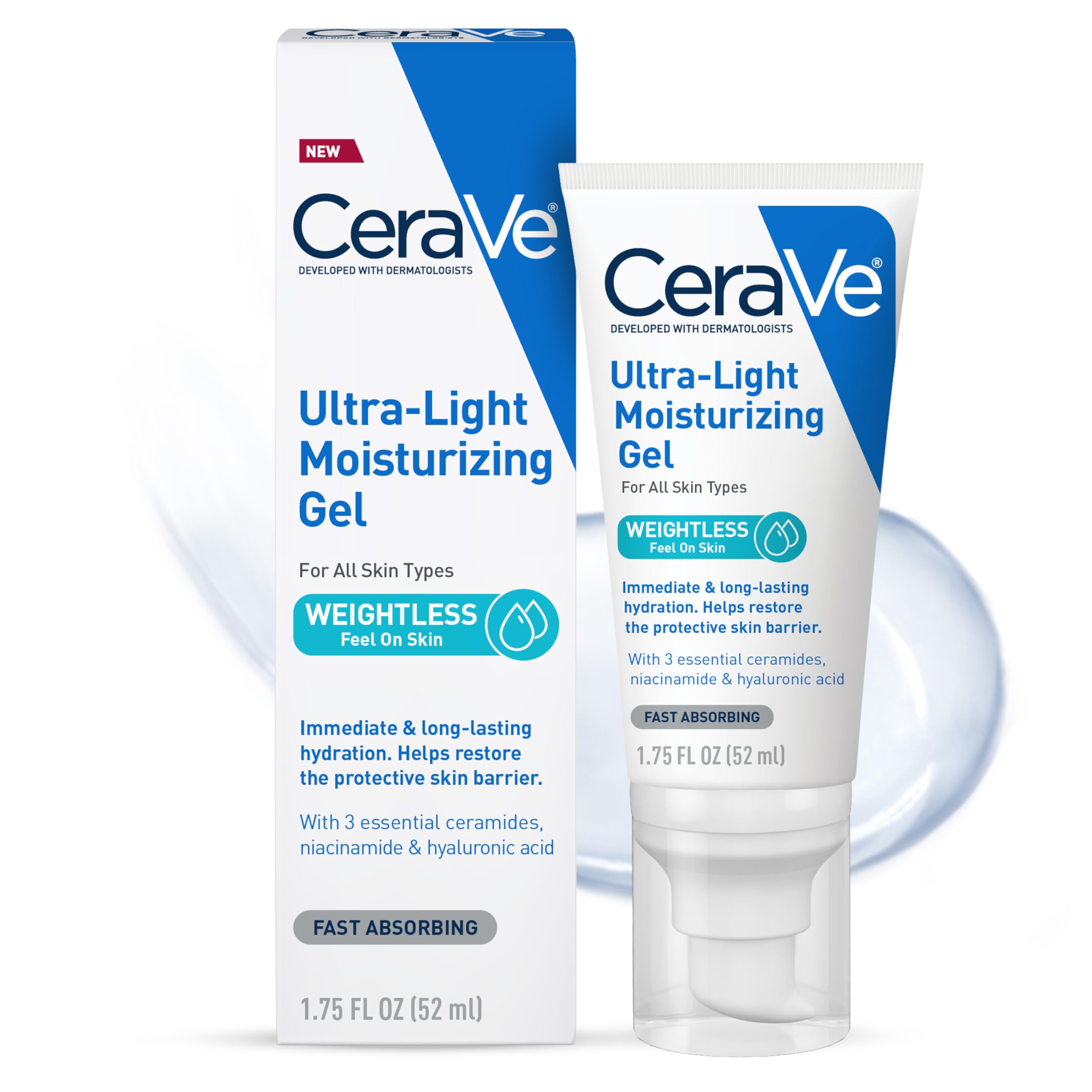 image_1 CeraVe Ultra Light Moisturizing Gel 1.75oz / 52ml - Image 1