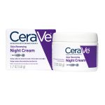 CeraVe Skin Renewing Night Cream with Niacinamide, Peptides & Hyaluronic Acid | 1.7 oz