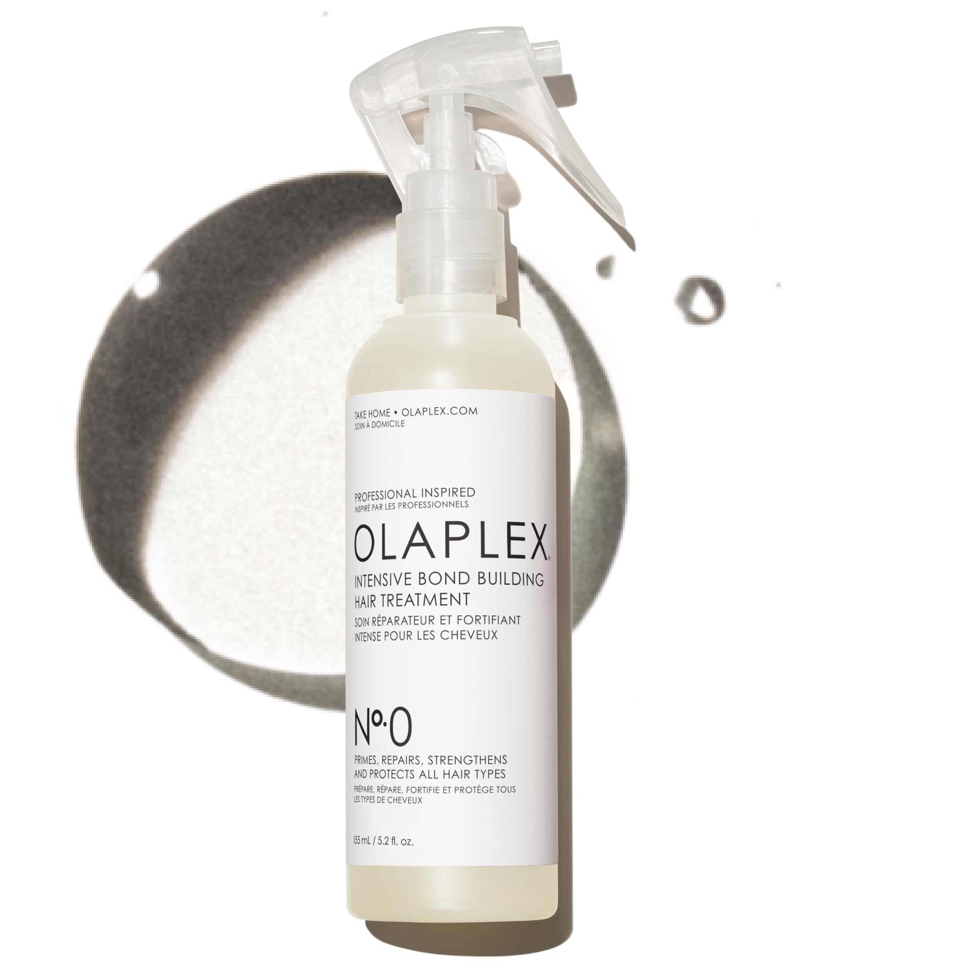 image_1 Olaplex No. 0 tensive Bond Build Hair Treatment, Repairs, Protects, & Strengthens All Hair Types, 5.2 fl oz - Image 1