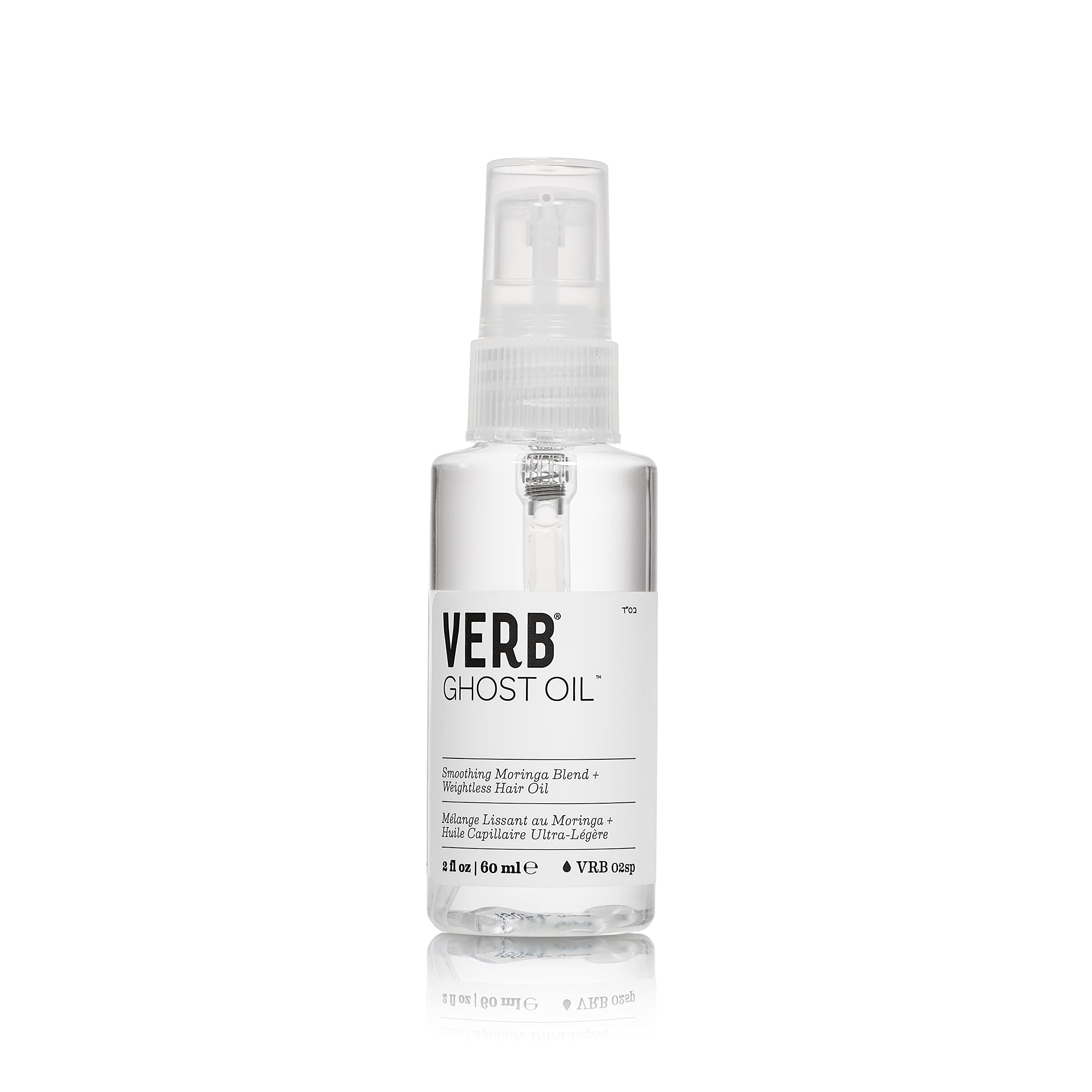 Version 1.0.0 VERB Ghost Oil - Weightless Hair Oil for Fine to Medium Hair - Smooths Frizz, Adds Shine - No Parabens, Gluten or Harmful Sulfates - Image 1