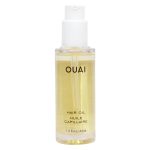 OUAI Hair Oil Heat Protectant & Frizz Control | Adds Shine & Smooths Split Ends | Color Safe & Sulfate Free | 1.5 fl oz