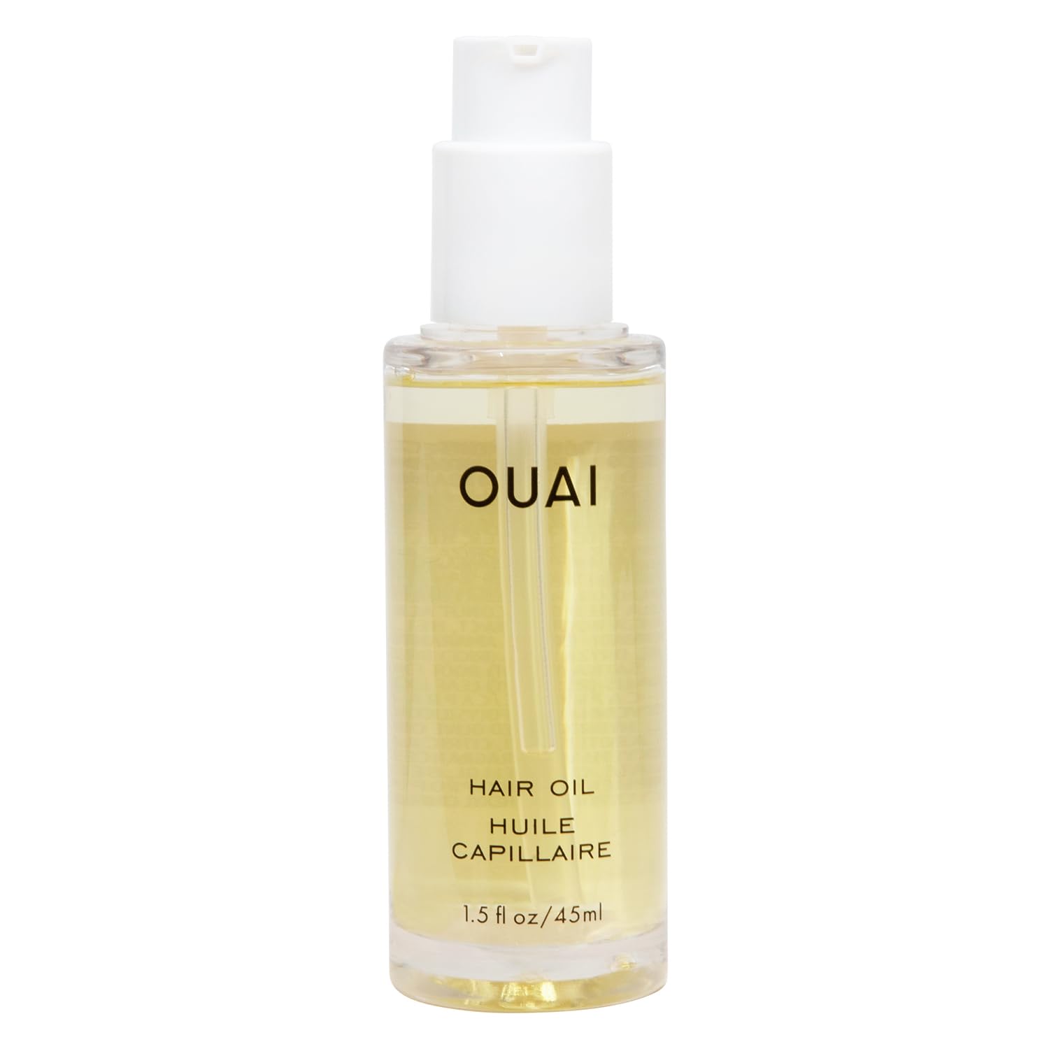Version 1.0.0 OUAI Hair Oil Heat Protectant & Frizz Control | Adds Shine & Smooths Split Ends | Color Safe & Sulfate Free | 1.5 fl oz - Image 1